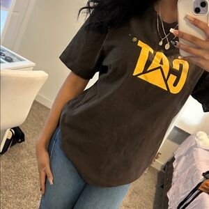 CAT Women's Black Short Sleeve Tee